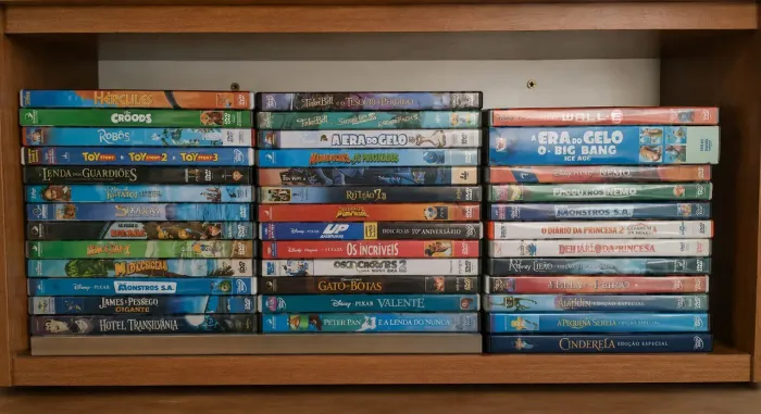  38 DVDs Infantis e Animações Originais - (Vendo somente o lote)