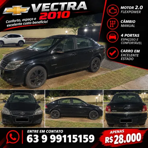 Chevrolet Vectra Elegan. 2.0 MPFI 8V Flexpower MEC 2010