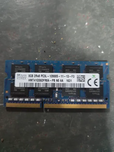 MEMÓRIA RAM DDR3 NOTEBOOK 8GB