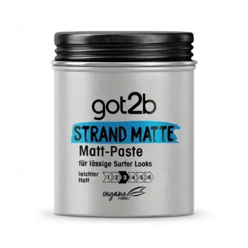 Pomada/Cera Modeladora Got2b Strand Matte Efeito Seco Natural 100ml