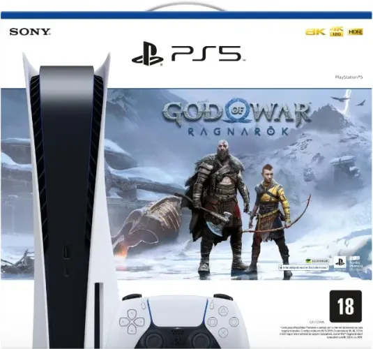 PS5 FAT MAIS CONTROLE GOD OF WAR