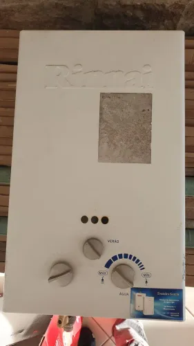 Aquecedor a gás Rinnai 9 litros GLP