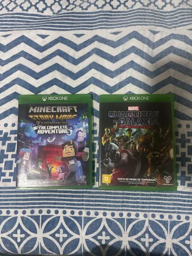 Minecraft Story Mode Complete Edition e Guardiões Da Galáxia Da Telltale