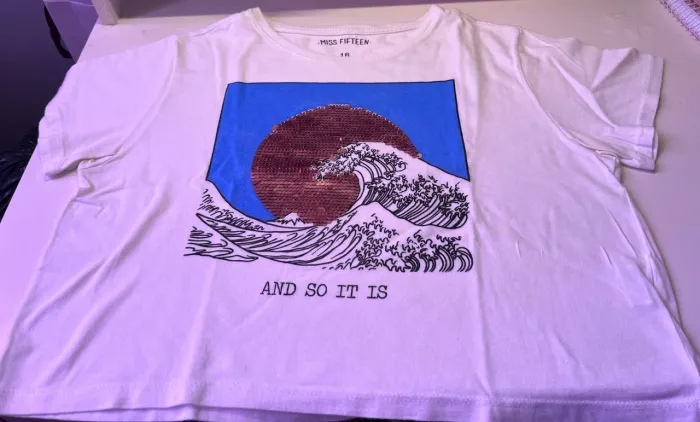 blusa tamanho 16 anos