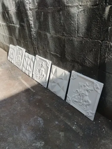Placa de gesso 3D diversos