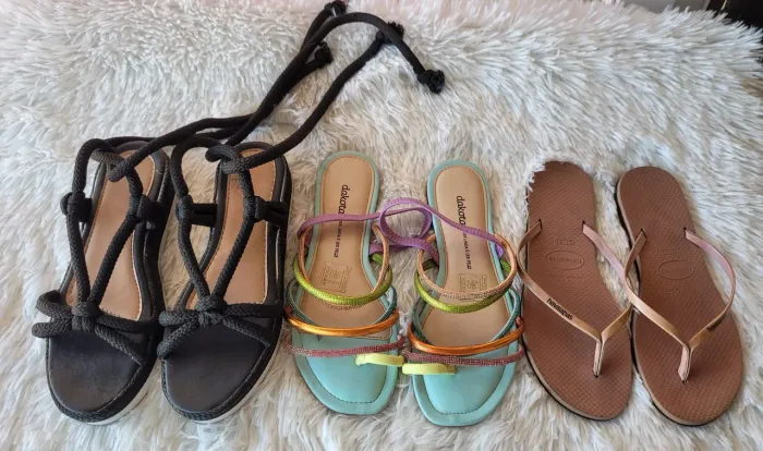 lotinho de sapatos femininos número 37