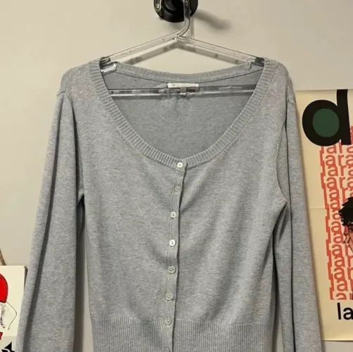 cardigan le lis blanc cinza M