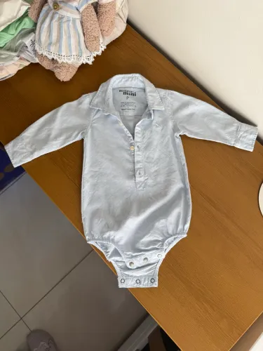Body Camisa Bb Oxford Reserva
