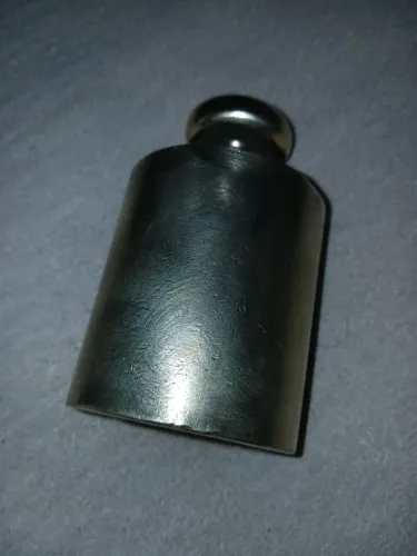 Peso de balança antiga de bronze 2kg