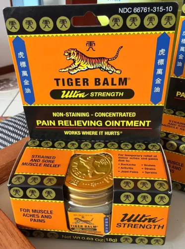 Tiger Balm ultra Strenght 18g lacrado importado USA