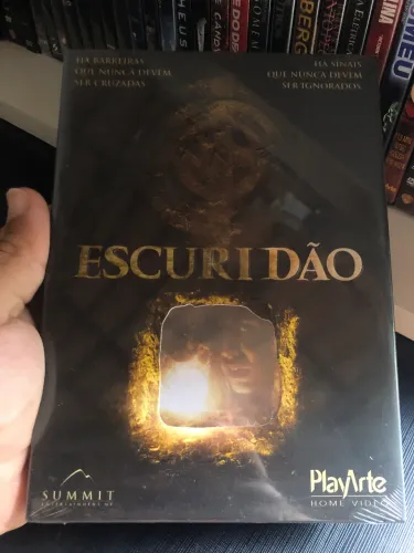 DVD Escuridão lacrado e com luva