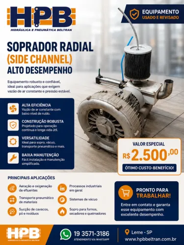 Soprador Radial