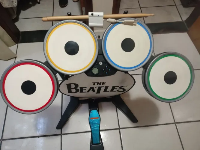 Bateria Rockband Beatles Wii