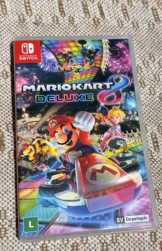 Mídia física Mario Kart 8 Deluxe Nintendo Switch 