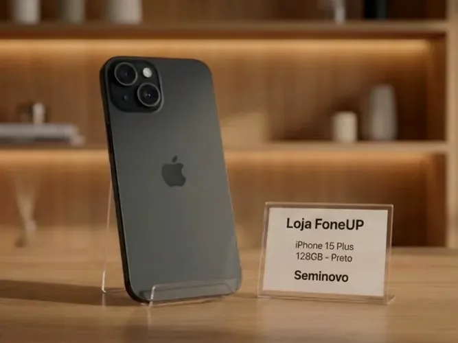 iPhone 15 Plus 128GB | Bateria 89% | Garantia 90 dias
