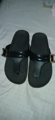 Parpete sandália ? feminina preto