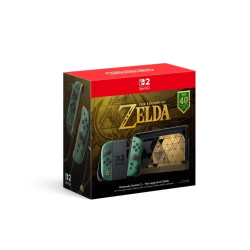 Nintendo Switch 2 - Edição 40 Anos Zelda LACRADO