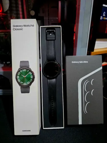 [VENDO/TROCO] Kit Samsung Galaxy S26 Ultra 512GB (Lacrado) + Galaxy Watch 6 Classic