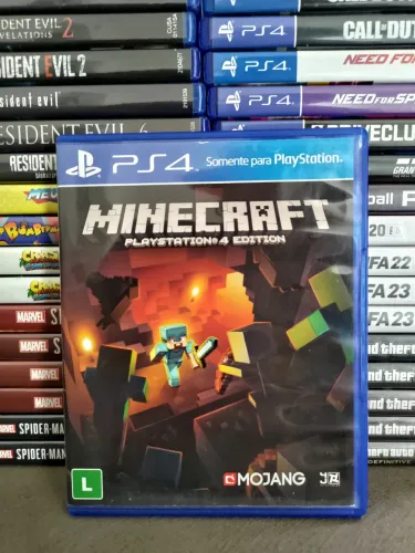 Minecraft midia fisica Jogos PS4