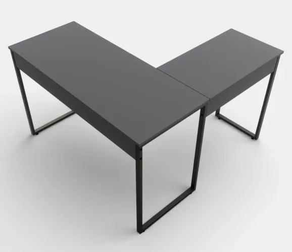 MESA ESCRITÓRIO PRETA 