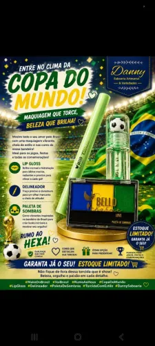 Kit Maquiagem Brasil