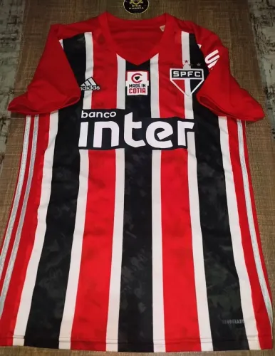 CAMISA SÃO PAULO OFICIAL MADE IN COTIA TRICOLOR