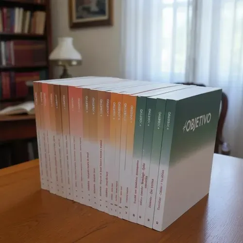 Apostilas Objetivo Vestibulares 2025 (90% em Branco)