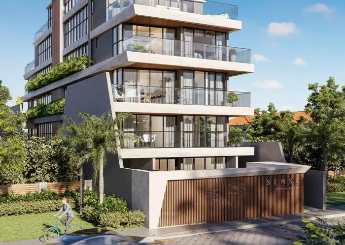 Cobertura Tríplex com vista mar no Edificio Sense na Praia Brava