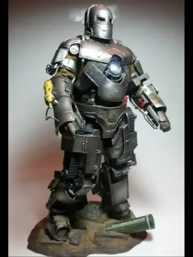 Hot Toys Ironman Mark 1 2.0 Homem De Ferro Tony Stark Marvel (Usado) Hot Toys Ironman Mark