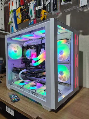 Computador Gamer amd Ryzen, 5-5500, 16GB ddr4, RX6600 8GB.
