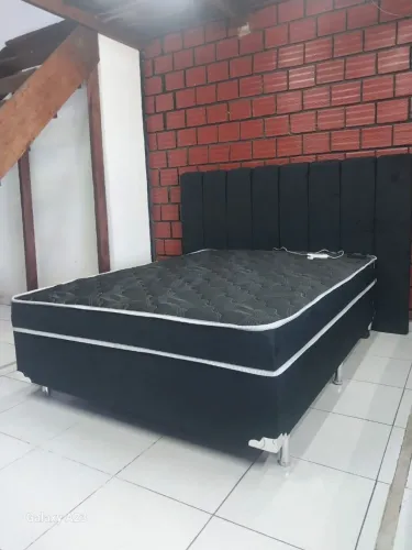 Cama com massagem casal conjugada