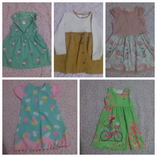 Vestido bebê menina