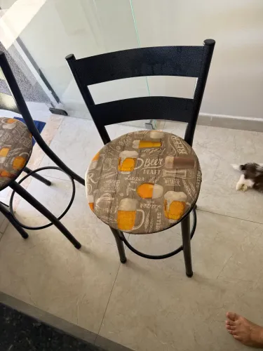 Banqueta alta para cozinha