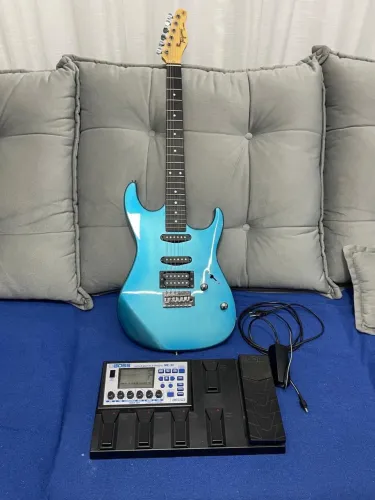 Guitarra e Pedaleira
