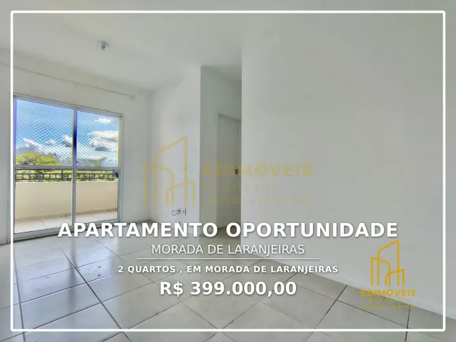 Oportunidade em Morada de Laranjeiras: Apartamento com 2 Quartos e Varanda!