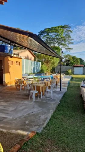 Alugou chácara para eventos 