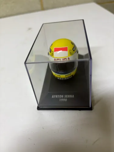 Minichamps Capacete Ayrton Senna 1990 - 1:8