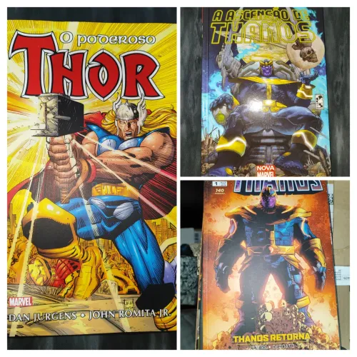 Pacote Thor Omnibus, Thanos Retorna e a Ascenção de Thanos