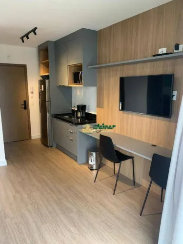 Studio com 1 dormitório para alugar, 27 m² por R$ 4.394,96/mês - Centro - Guarulhos/SP