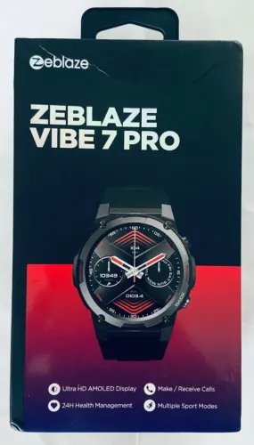 Smartwatch Zeblaze Vibe 7 Pro - Tela Amoled 1.43 (ZERO NA CAIXA)
