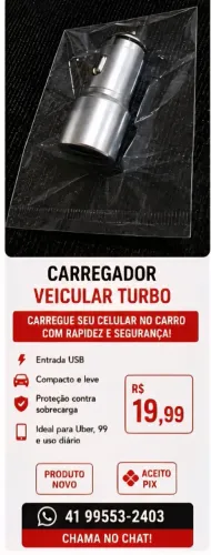 Carregador veicular
