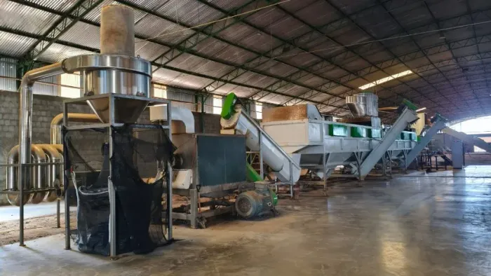 Linha de lavagem PP e PE 