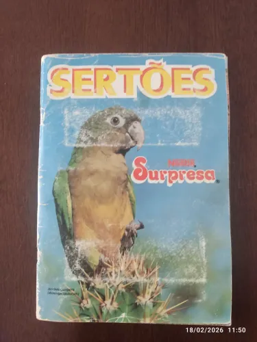 Álbum Nestlé Surpresa SERTÕES completo