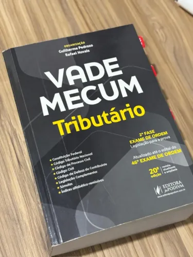 Vade Mecum 20° Ed. + Caderno de questões para OAB 9° Ed. - Dir. Tributário, Juspodivm