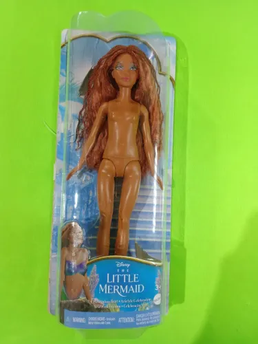 Boneca Ariel Live Action Filme Pequena Sereia Halle Bailey Barbie Mattel Disney