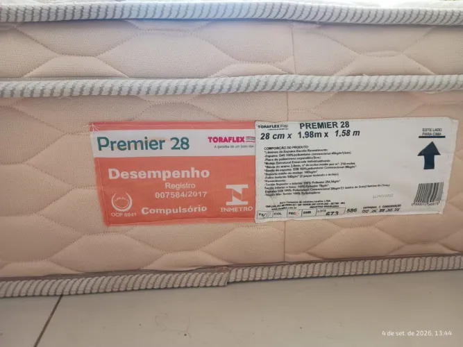Vendo box e colchão queen - mola ensacada - toraflex