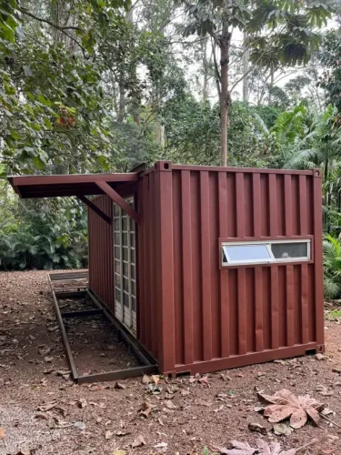 Casa Container Marítimo Duplo (12m x 2,5m) - Pronta p/ Morar ou Empreender