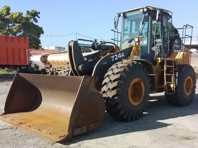 Pá Carregadeira John Deere 724k 2019/2019 - 7387h