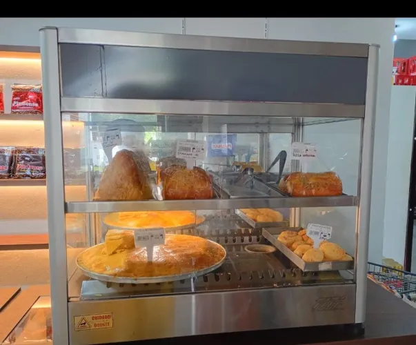 Vendo estufa vitrine aquecida 