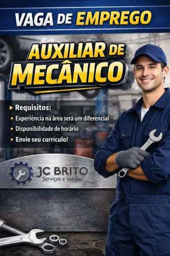 Auxiliar de Mecânico de Manutenção Pneumatico/Hidraulico